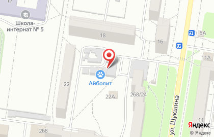 Парикмахерская эконом-класса эконом-класса в Ленинском районе на карте
