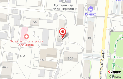 Библиотека №16 в Октябрьском районе на карте