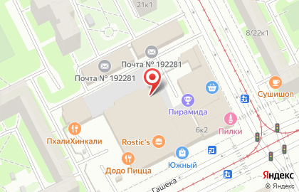 Полушка на улице Ярослава Гашека на карте