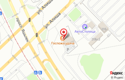 Госпожа Удача на карте