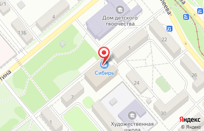 Мебельный салон Lazurit в Усолье-Сибирском на карте