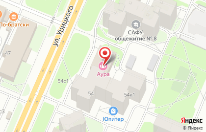 Сауна Аура на карте