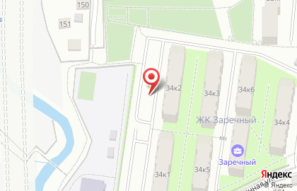 Заречный, ООО Юнион-ТК на карте