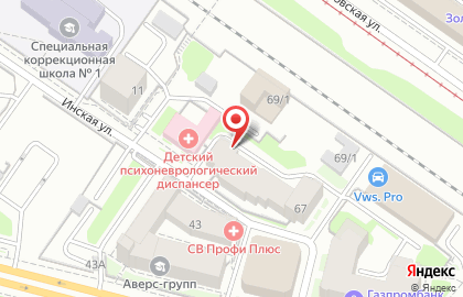 Торгово-производственная компания Гранит-элит в Первомайском районе на карте