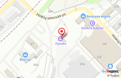СТО Лукойл на Социалистической улице на карте