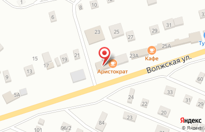 Магазин автозапчастей Колесо на Волжской улице на карте