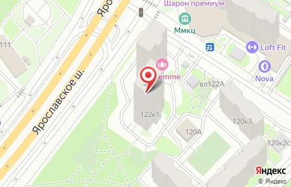 Управа Ярославского района на карте