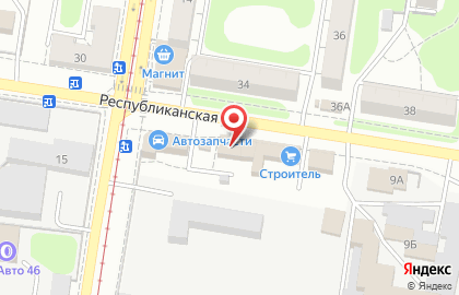 Магазин-склад АвтоГрад-46 на карте