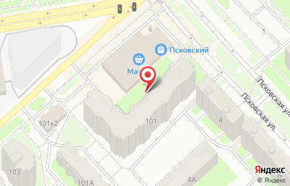 Керра Нева на карте