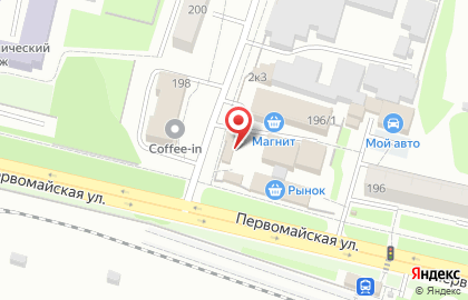Магазин Берёзка в Новосибирске на карте