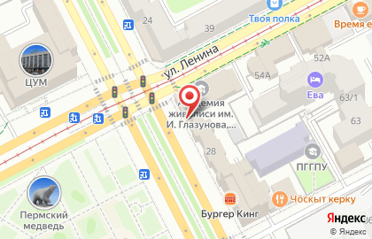 Магазин-пекарня Еремеевские пекарни на Комсомольском проспекте на карте