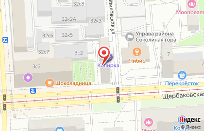 Принт888 Москва на карте