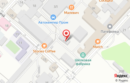 Новосёл в Москве на карте