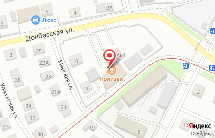Кафе Колизей в Нижнем Новгороде на карте