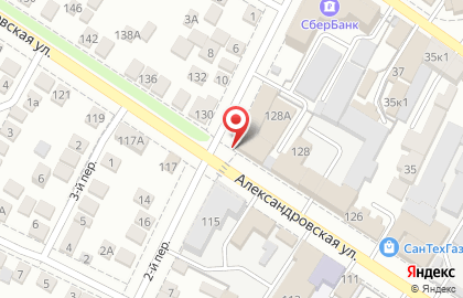 Магазин сантехники Гран-При на Александровской улице на карте