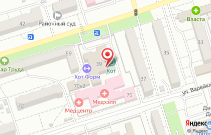 Железнодорожное рекламное агентство ЛАЙСА в Коминтерновском районе на карте