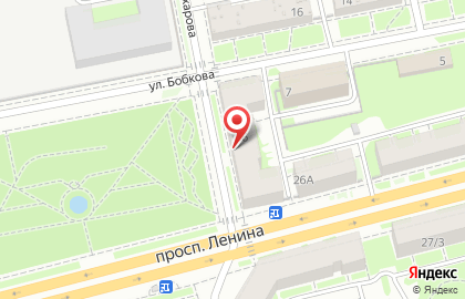 Магазин подарков Ларец на проспекте Ленина на карте