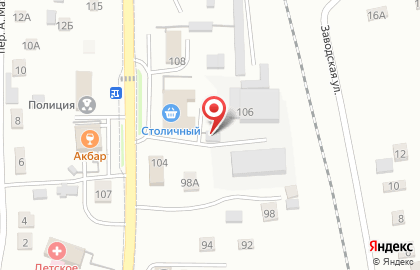 Мясная лавка на Советской улице на карте