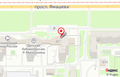 Страховая компания РЕСО-Гарантия в Ново-Савиновском районе на карте