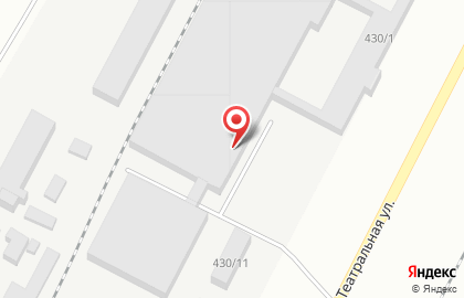 Склад-магазин Светофор на Театральной улице на карте