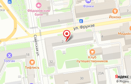 Комплексный центр социального обслуживания населения Центрального округа в Центральном районе на карте