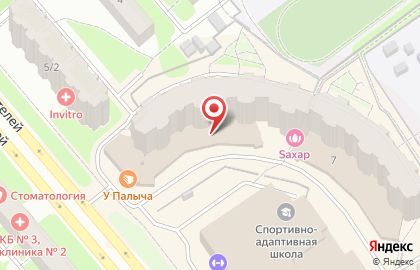 Детский магазин лучик на проспекте Машиностроителей на карте