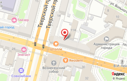 Салон часов Времечко на Советской улице на карте