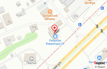 Автосервис на Орловке на карте
