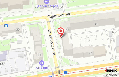 Катрин на улице Воровского на карте