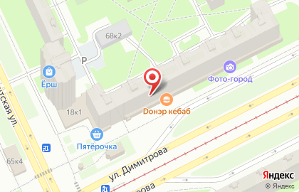Фирменный магазин Ермолино в Фрунзенском районе на карте