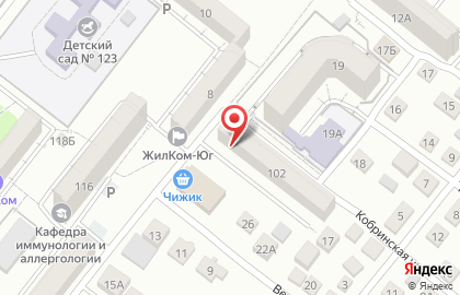 Городское казачье общество Станица Августовская на карте