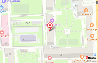 Российский центр капоэйры на метро Московская на карте