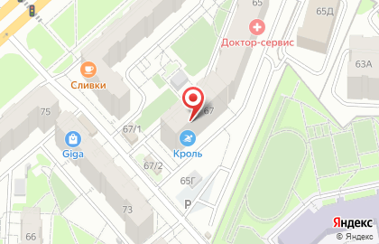 Компания Акцент в Советском районе на карте