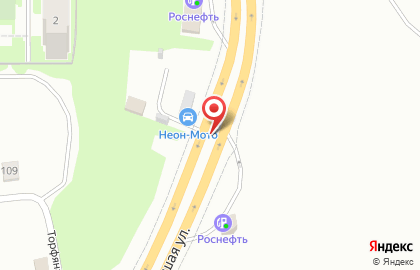 Автостоянка в Новосибирске на карте