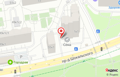 Образовательный центр Абакус в Северном Медведково на карте