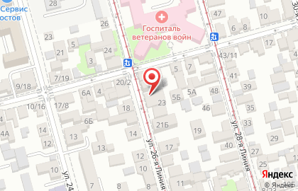 Салон красоты Танго в Ростове-на-Дону на карте