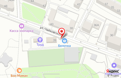 Фруктовый рай на улице Чайковского на карте