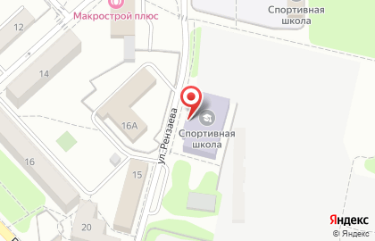 Спортивная школа Пионерского городского округа в Калининграде на карте