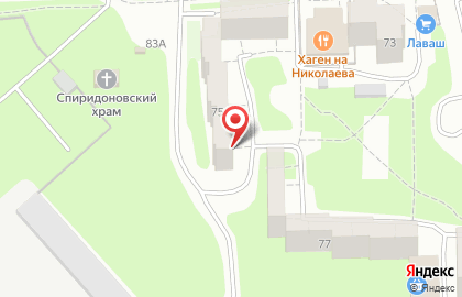 Парикмахерская Анжелика на улице Николаева на карте