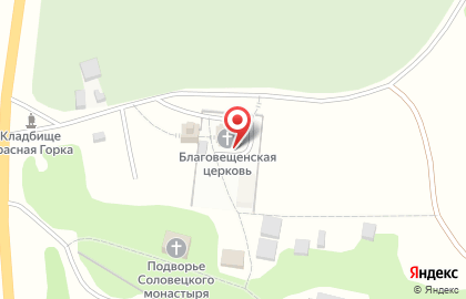 Храм Благовещения Пресвятой Богородицы в Санкт-Петербурге на карте