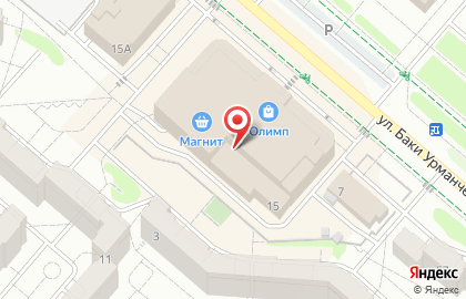 Туристическая компания Intourist на улице Баки Урманче на карте