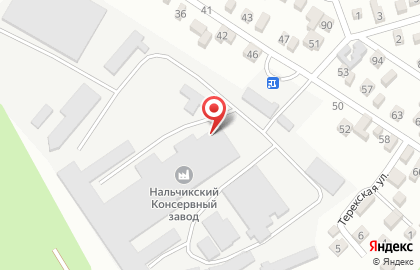 Нальчикский консервный завод на карте