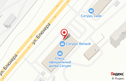 Официальный дилер Renault Сатурн в Советском районе на карте