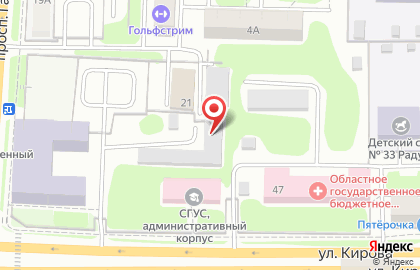 Патп на проспекте Гагарина на карте