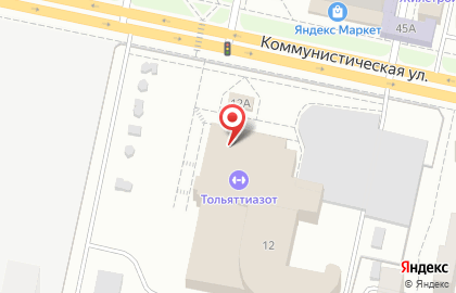 Банкомат Тольяттихимбанк на Коммунистической улице на карте
