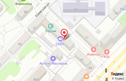 Магазин развивающих игрушек для детей KIDSGROW Showroom на улице Котовского на карте