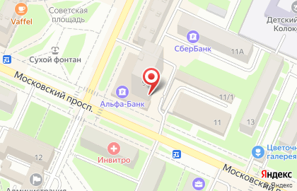 Ортопедический салон Поступь на Московском проспекте на карте