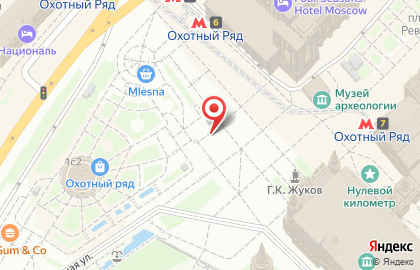 Osteria Mario на Манежной площади на карте