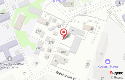 Автостоянка в Волгограде на карте
