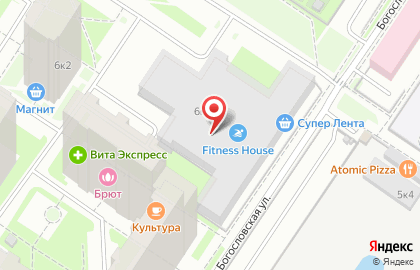 Автошкола Движение на проспекте Маршала Блюхера на карте